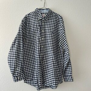 Brooks Brother’s Men’s Plaid Dress Shirt – Large